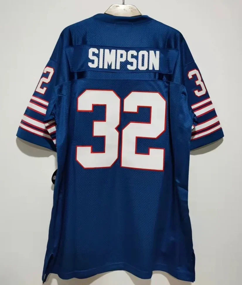 O.J. Simpson Classic Authentics Buffalo Bills Jersey product image 1, provided for visual reference and product detail review