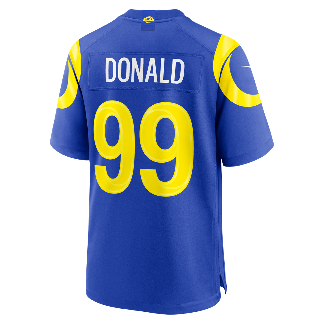 Men's Los Angeles Rams Aaron Donald Nike White Game Jersey product image 9