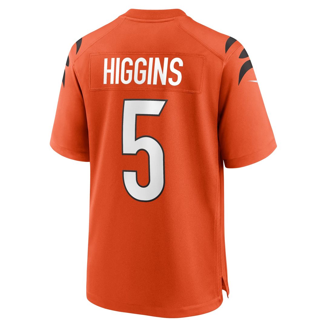 Men's Cincinnati Bengals Tee Higgins Nike Black Game Player product image 22
