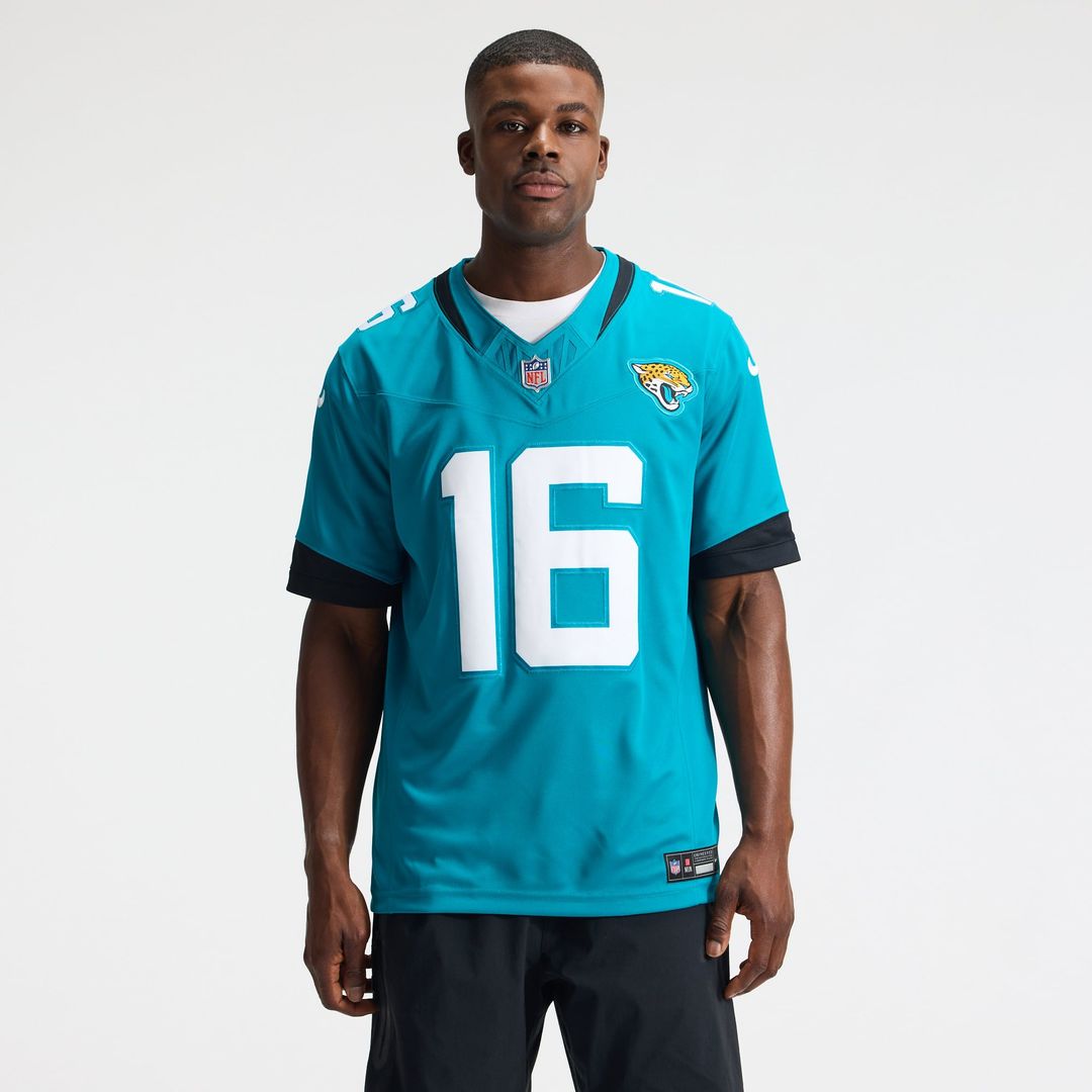 Men's Jacksonville Jaguars Trevor Lawrence Nike Teal Team product image 2