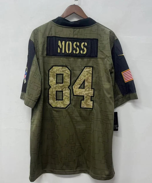 Randy Moss Minnesota Vikings Salute to Service Jersey product image 1, provided for visual reference and product detail