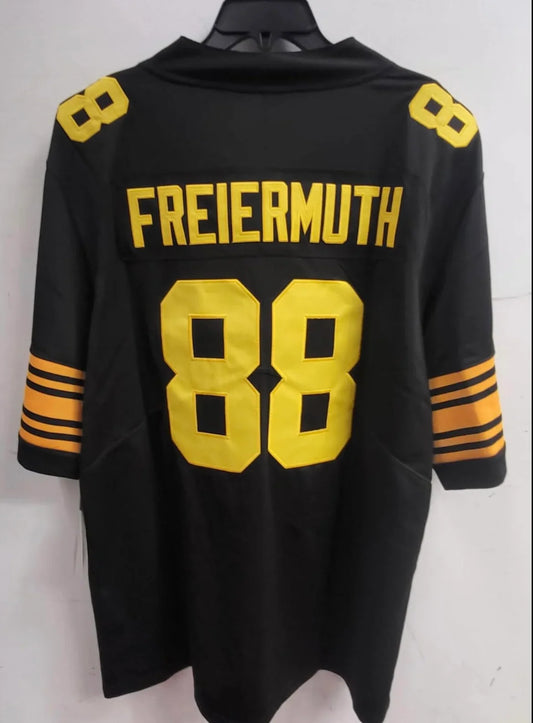 Pat Freiermuth Pittsburgh Steelers official NFL Nike color rush Jersey product image 1, provided for visual reference and