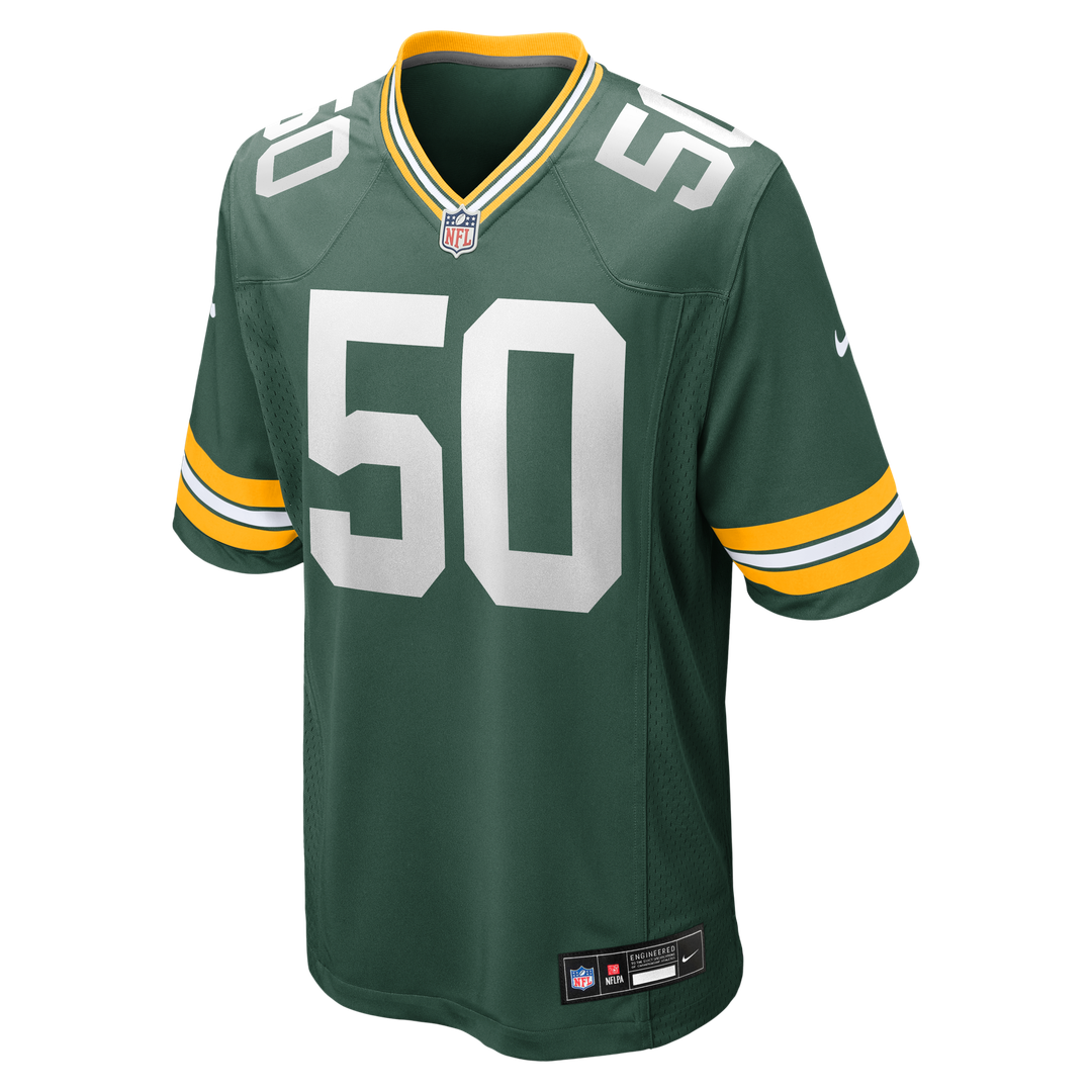 Men's Green Bay Packers Zach Tom Nike Game Player Jersey product image 2