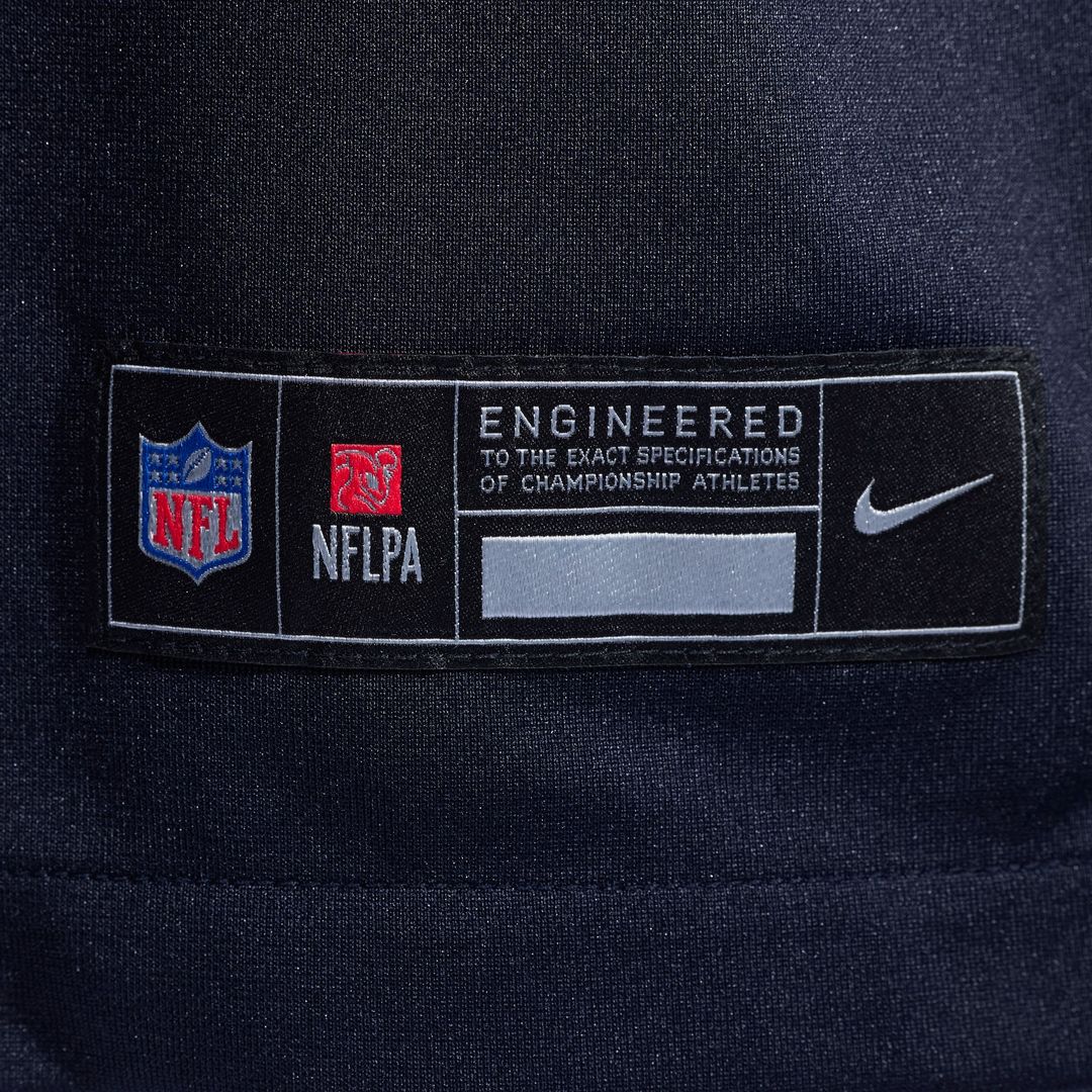 Men's Houston Texans Jalen Pitre Nike Navy Game Jersey product image 6