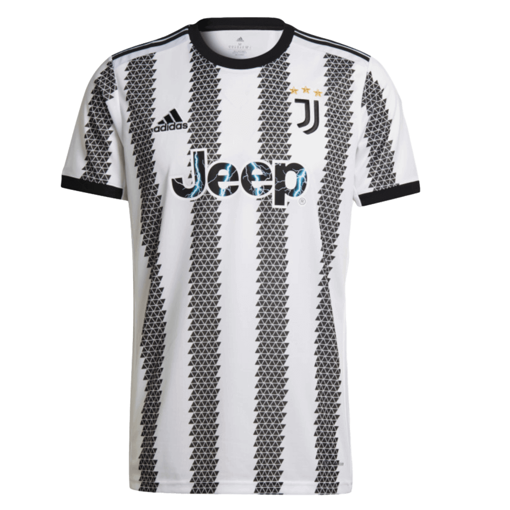 Adidas Juventus 22/23 Home Jersey product image 1, provided for visual reference and product detail review