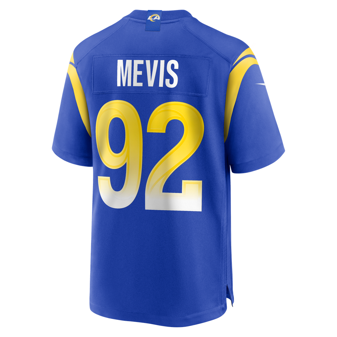 Men's Los Angeles Rams Harrison Mevis Nike Royal Team Game product image 3