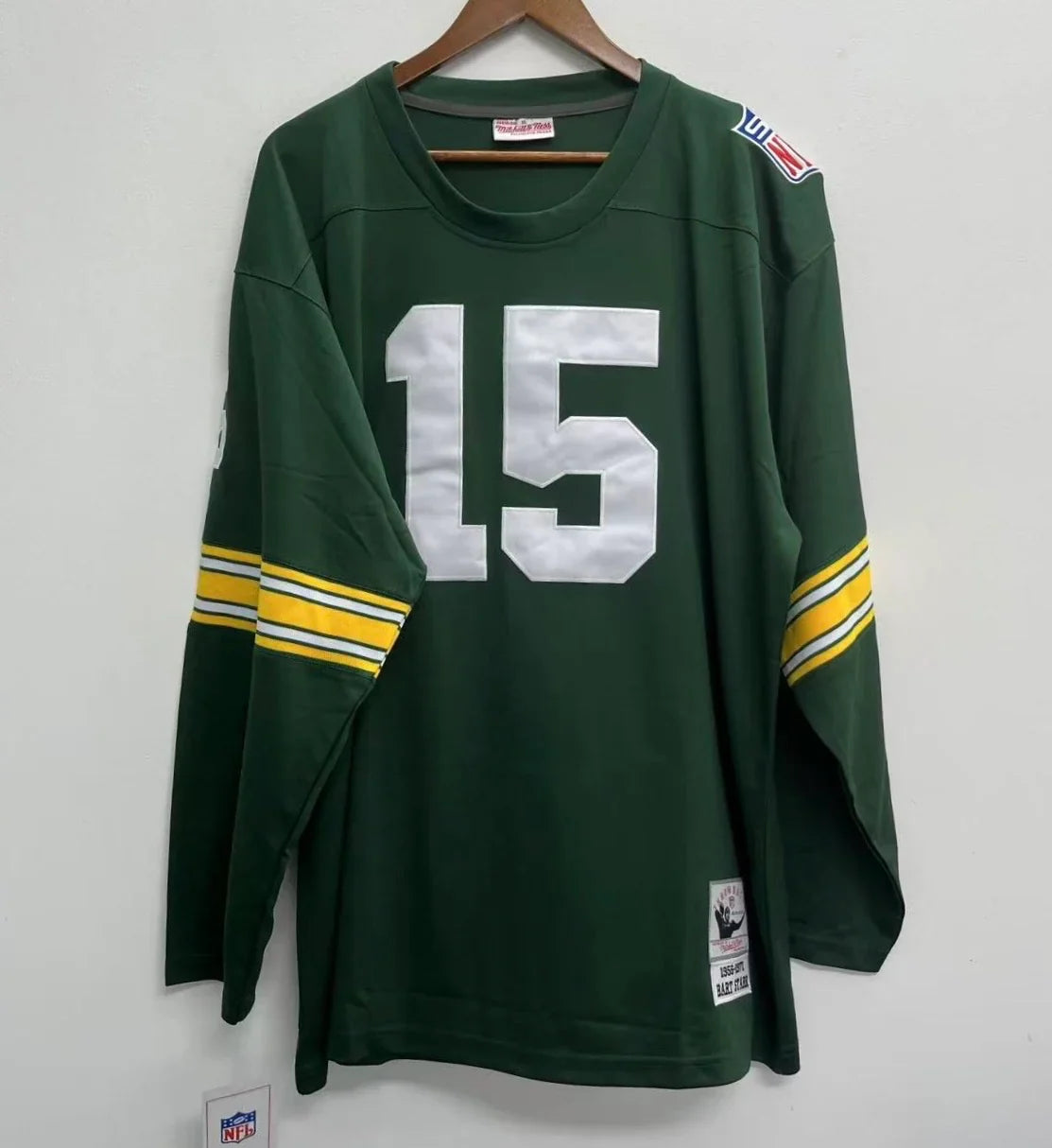 Bart Starr YOUTH KIDS Green Bay Packers Official NFL Jersey product image 1, provided for visual reference and product