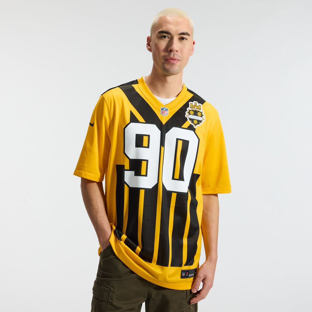 Men's Pittsburgh Steelers T.J. Watt Nike Black Game Jersey product image 18