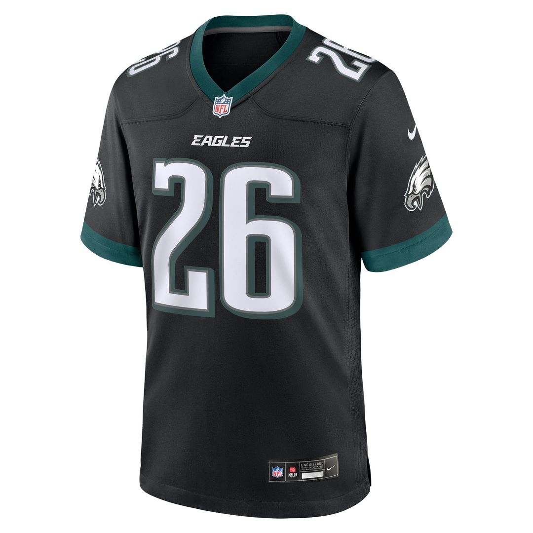Men's Philadelphia Eagles Saquon Barkley Nike Black product image 2