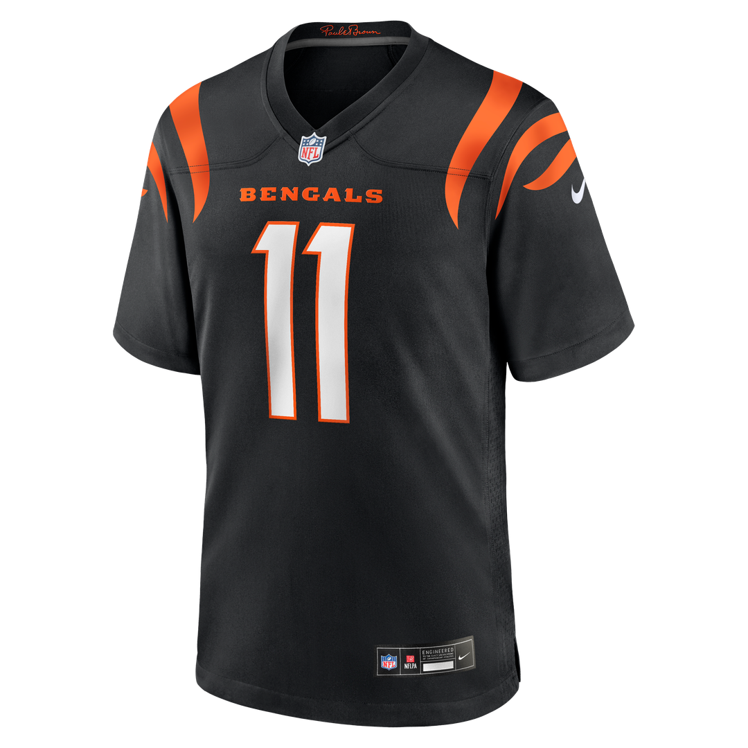 Men's Cincinnati Bengals Josh Johnson Nike Black Team Game product image 2