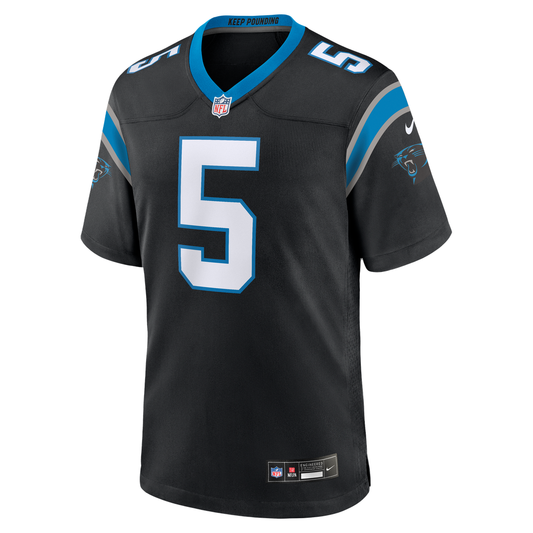 Men's Carolina Panthers Jaelan Phillips Nike Black Game product image 2