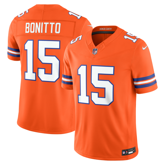 Men's Denver Broncos Nik Bonitto Nike Orange Alternate Mile product image 1
