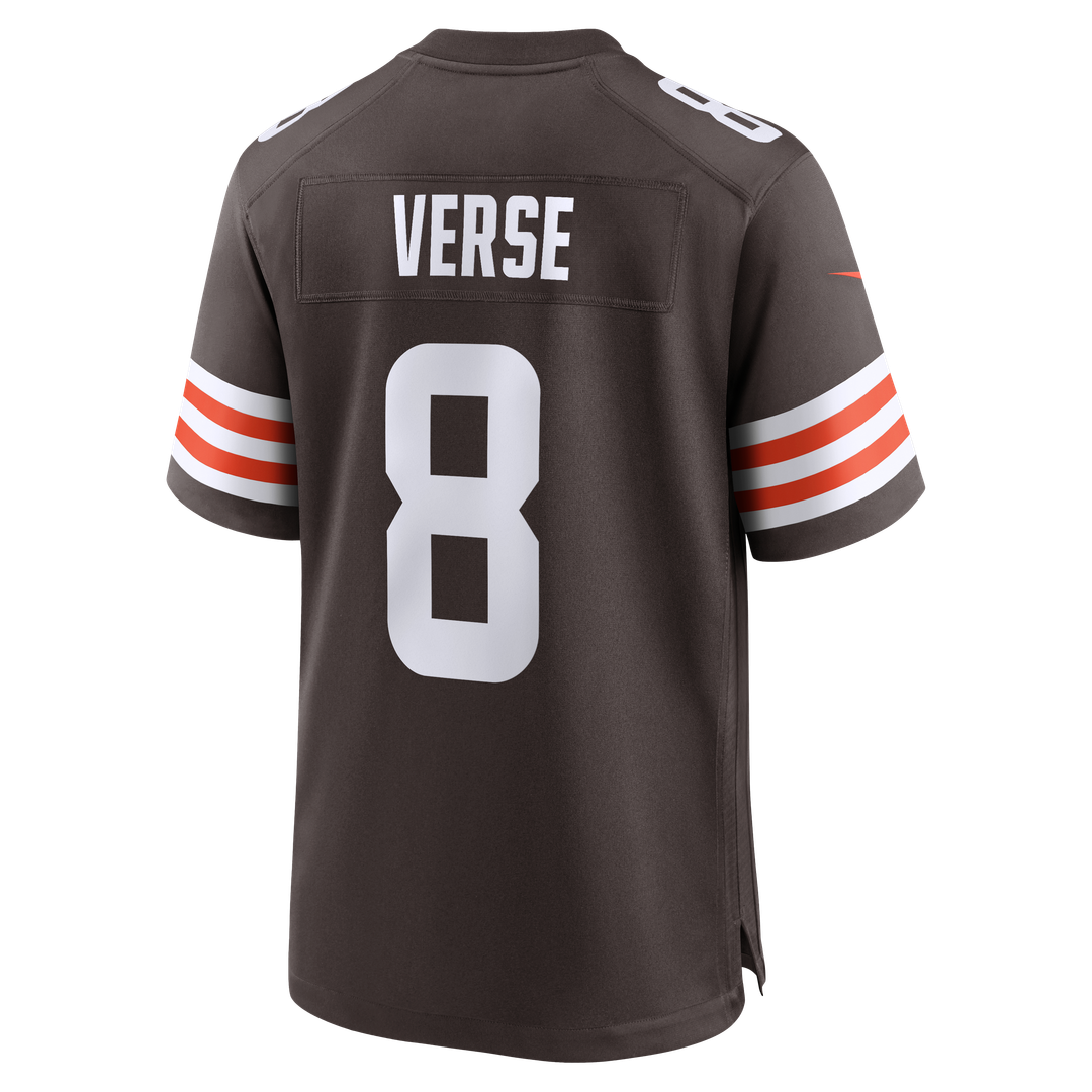 Men's Cleveland Browns Jared Verse Nike Brown Game Jersey product image 7
