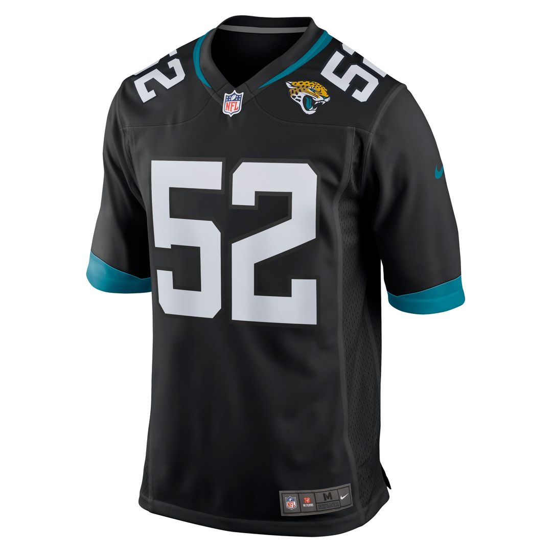 Men's Jacksonville Jaguars DaVon Hamilton Nike Teal Game product image 18