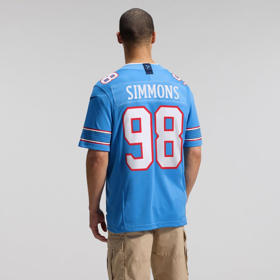 Men's Tennessee Titans Jeffery Simmons Nike White Vapor product image 31