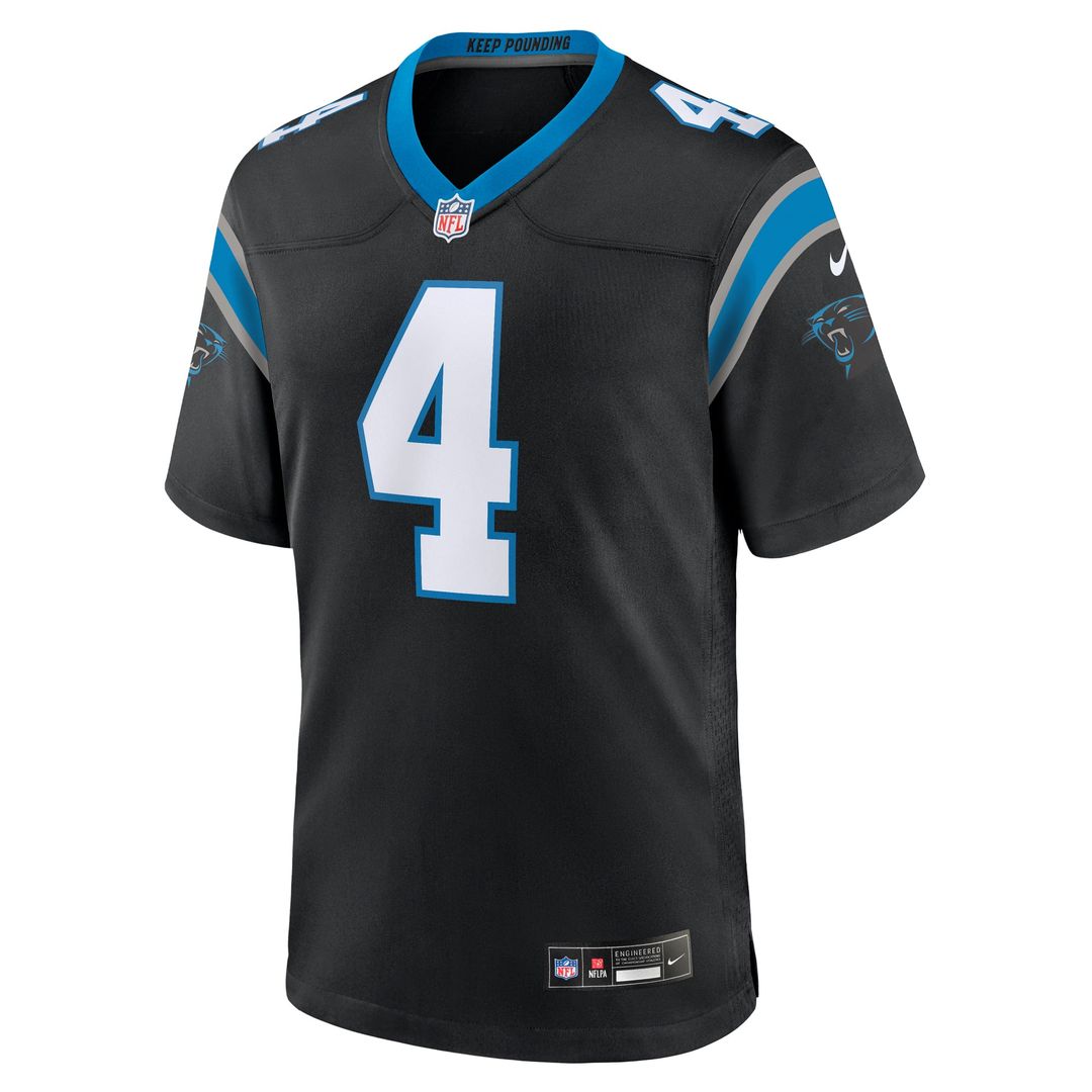 Men's Carolina Panthers Tetairoa McMillan Nike Black Team product image 2