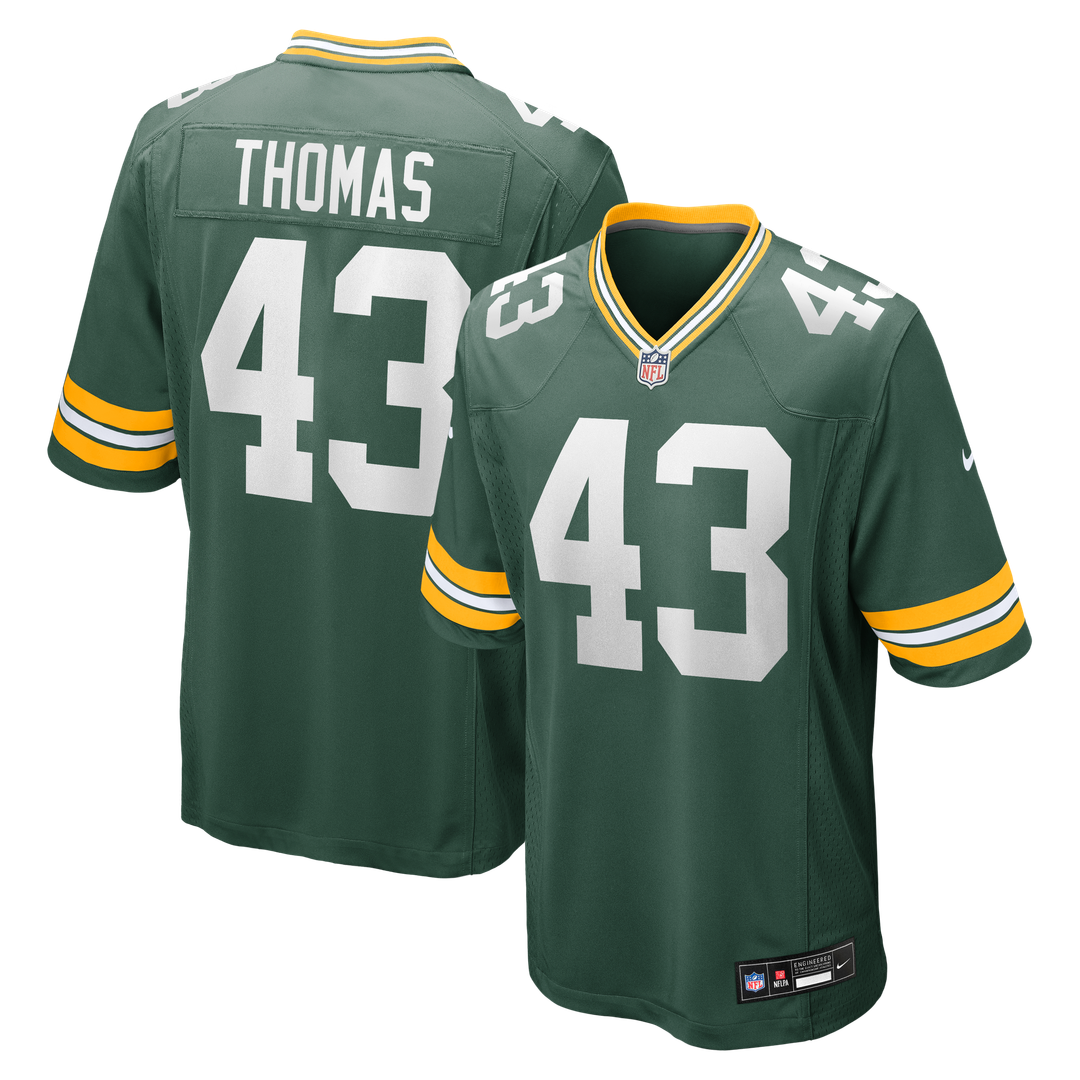 Men's Green Bay Packers Kiondre Thomas Nike Game Player product image 1