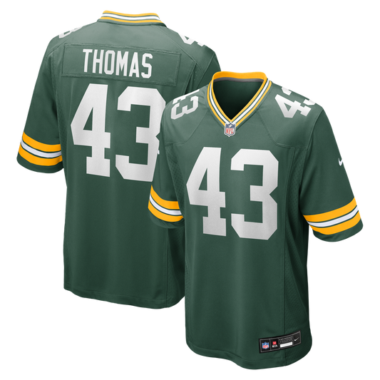 Men's Green Bay Packers Kiondre Thomas Nike Game Player product image 1