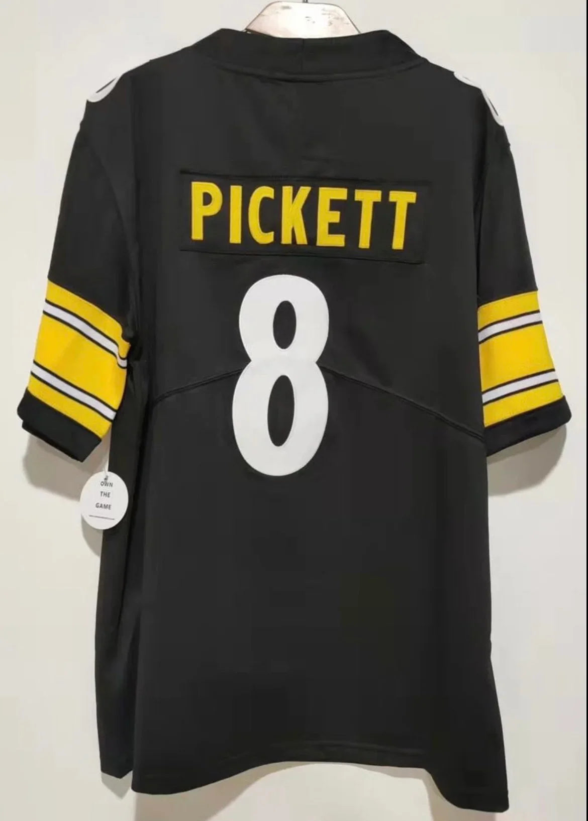 Kenny Pickett Pittsburgh Steelers Classic Authentics Jersey Black product image 1, provided for visual reference and product