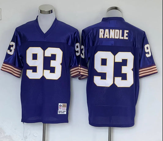 John Randle Minnesota Vikings Jersey Mitchell & Ness product image 1, provided for visual reference and product detail review