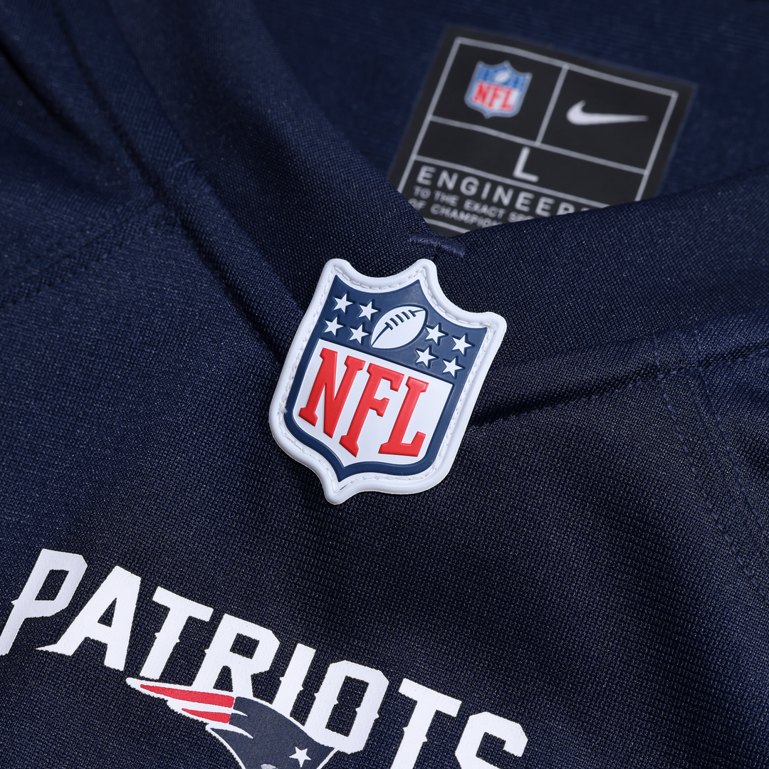 Men's New England Patriots A.J. Brown Nike Navy Team Game product image 6