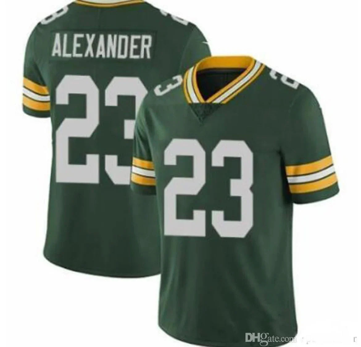 Jaire Alexander Green Bay Packers Official NFL Jersey Nike product image 1, provided for visual reference and product detail
