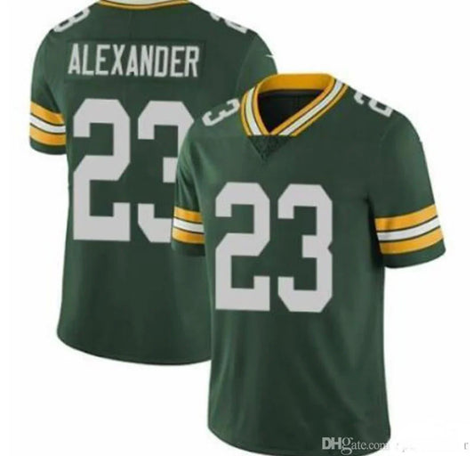 Jaire Alexander Green Bay Packers Official NFL Jersey Nike product image 1, provided for visual reference and product detail
