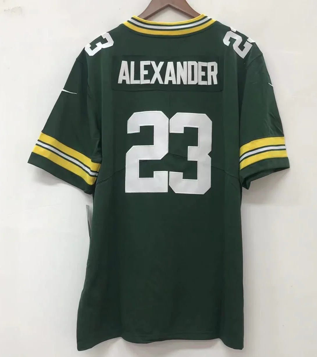 Jaire Alexander Green Bay Packers Official NFL Jersey Nike product image 2, provided for visual reference and product detail