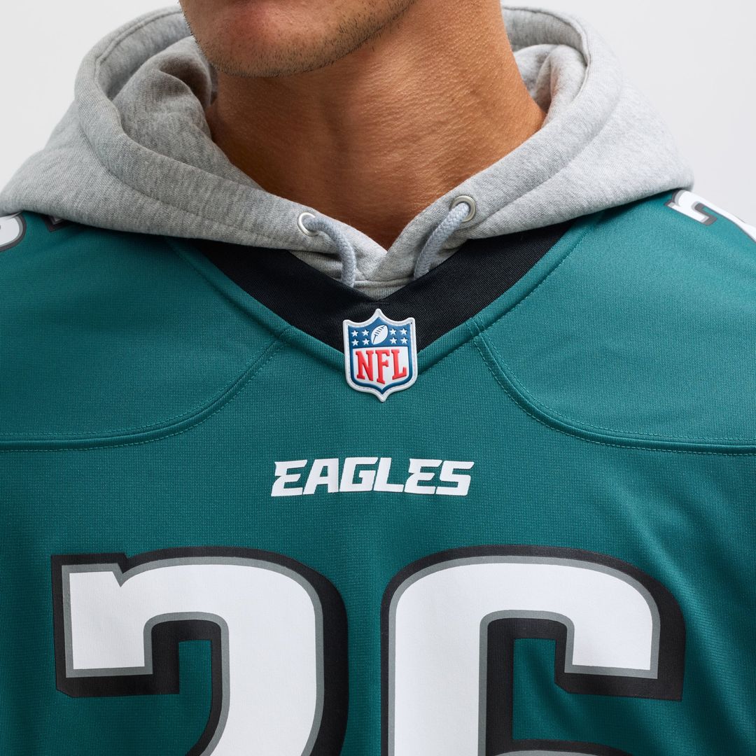 Men's Philadelphia Eagles Saquon Barkley Nike Black product image 19
