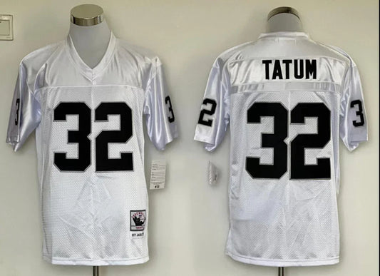 Jack Tatum Oakland Raiders NFL Mitchell & Ness Jersey White product image 1, provided for visual reference and product