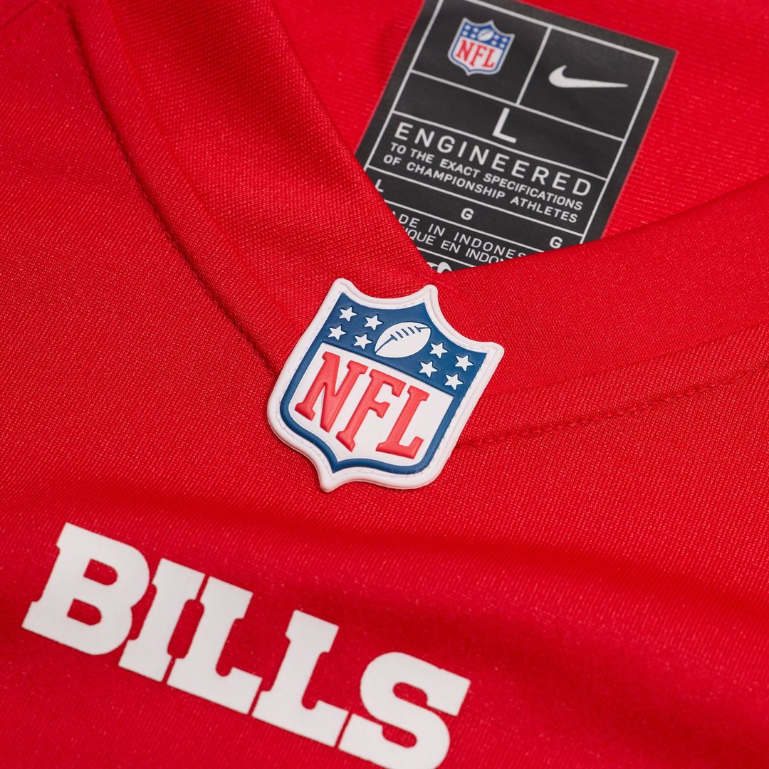 Men's Buffalo Bills Dalton Kincaid Nike Red Alternate Game product image 4
