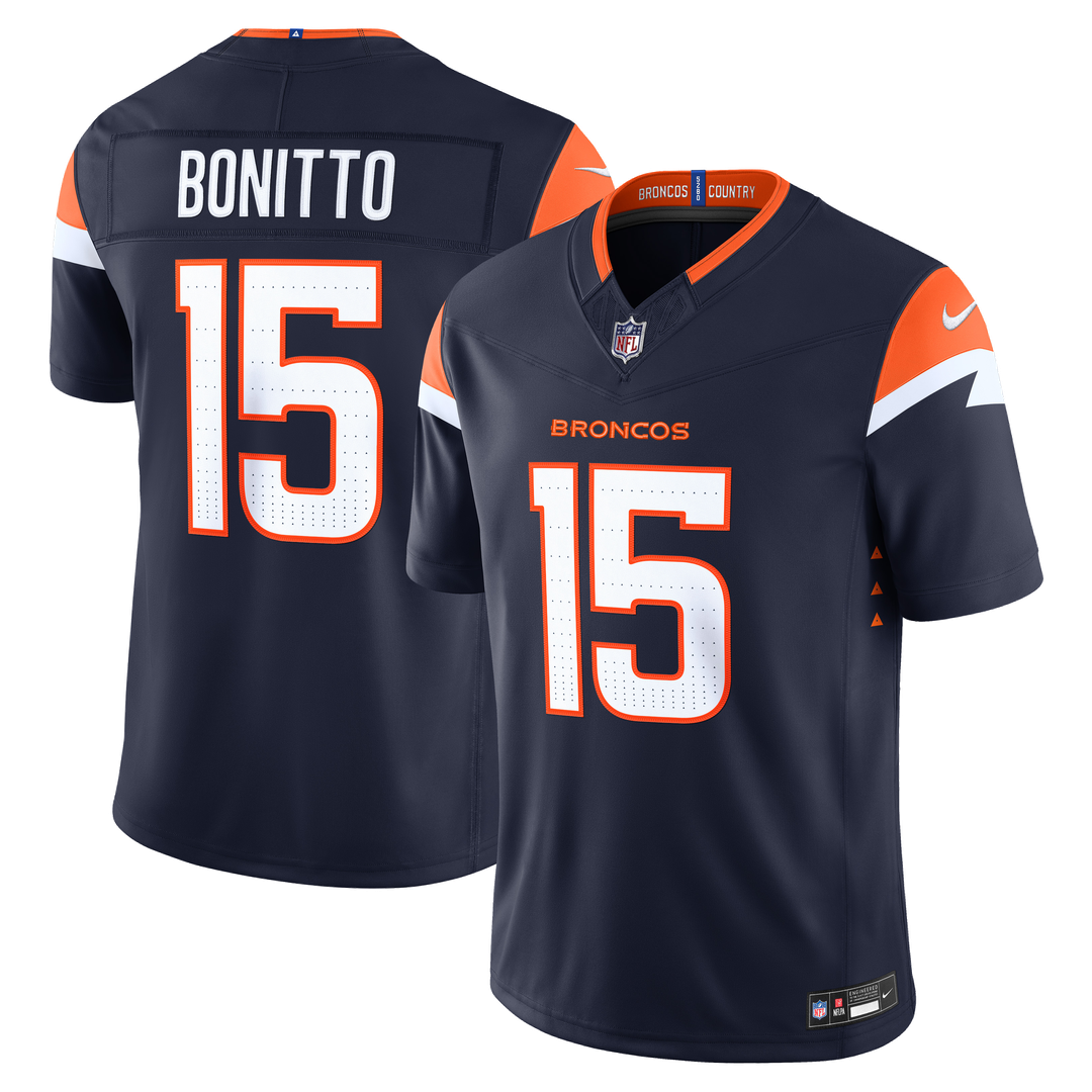 Men's Denver Broncos Nik Bonitto Nike Orange Alternate Mile product image 7