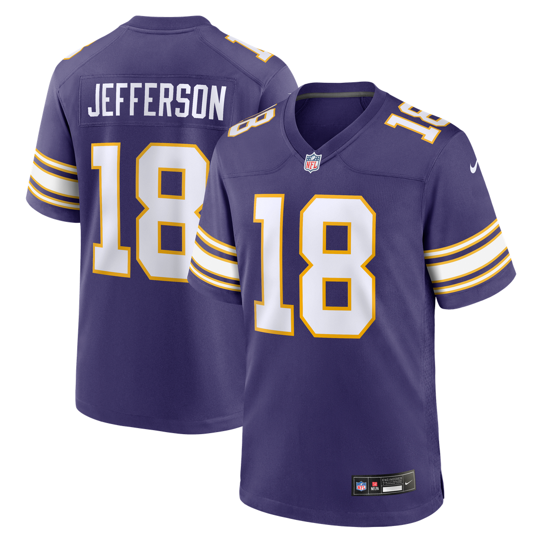 Men's Minnesota Vikings Justin Jefferson Nike Purple product image 1