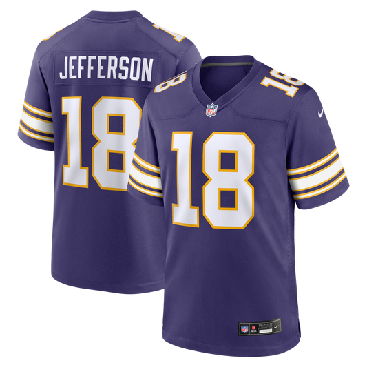 Men's Minnesota Vikings Justin Jefferson Nike Purple product image 1