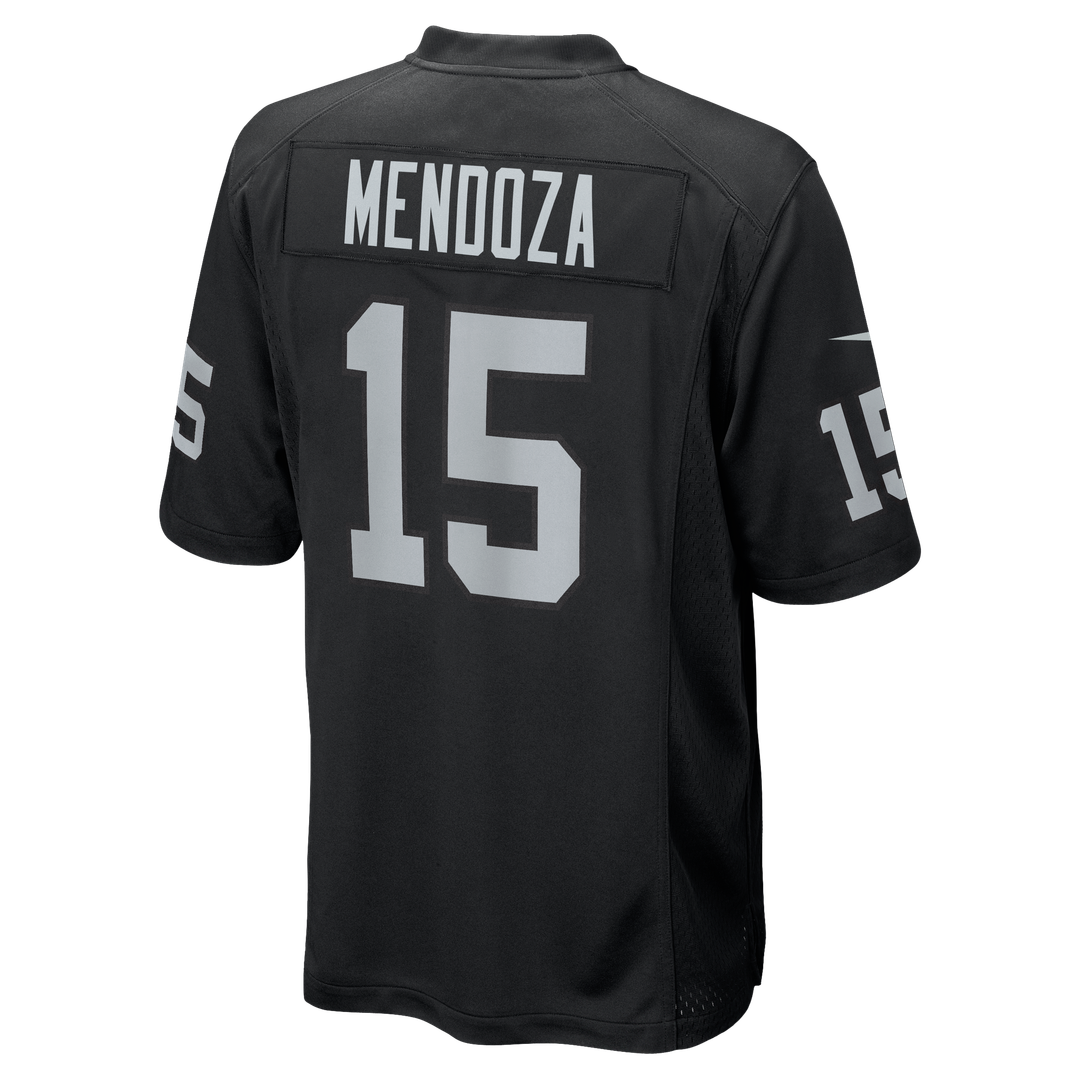 Men's Las Vegas Raiders Fernando Mendoza Nike White Game product image 9