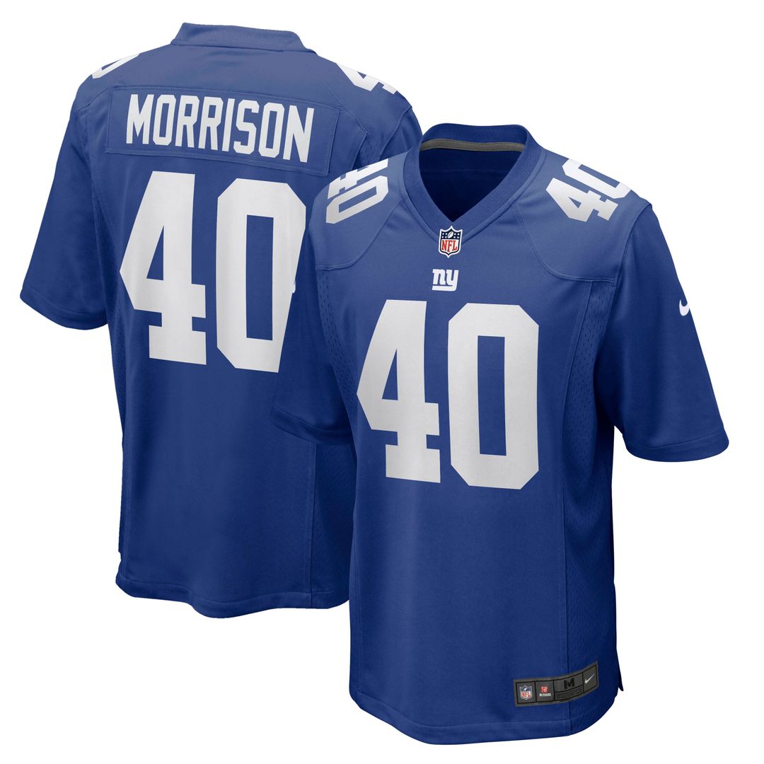 Men's New York Giants Joe Morrison Nike Royal Retired product image 1