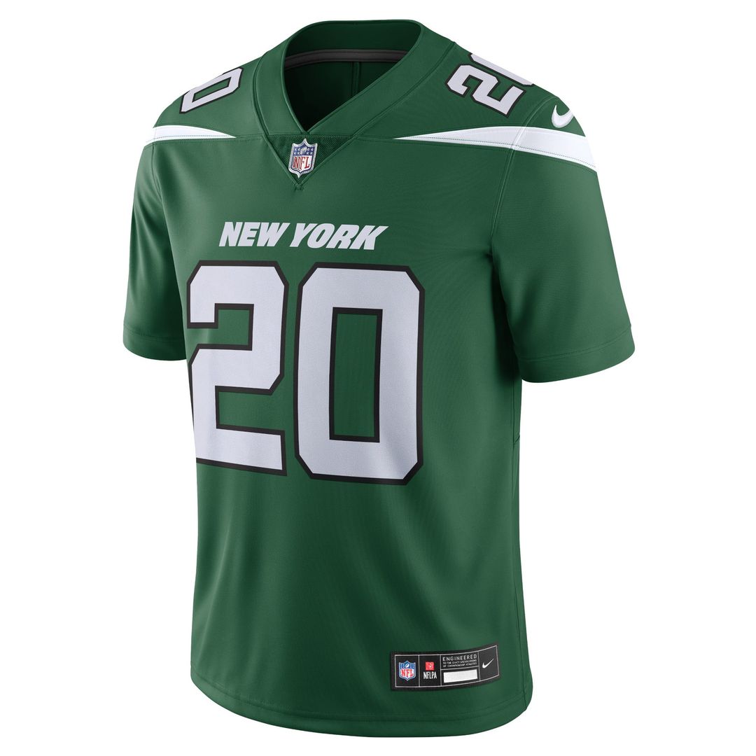 Men's New York Jets Breece Hall Nike Gotham Green Vapor product image 2