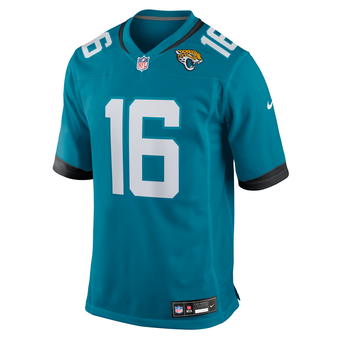 Men's Jacksonville Jaguars Trevor Lawrence Nike Teal Game product image 2