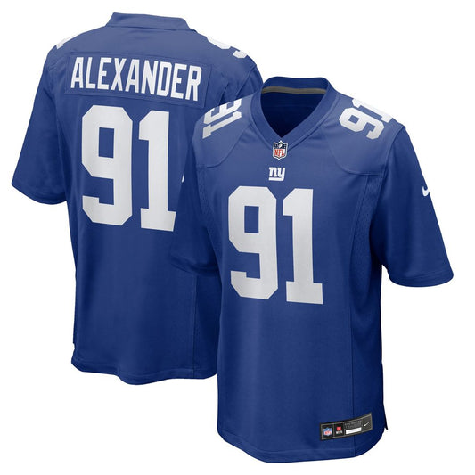 Men's New York Giants Darius Alexander Nike Royal Team Game product image 1