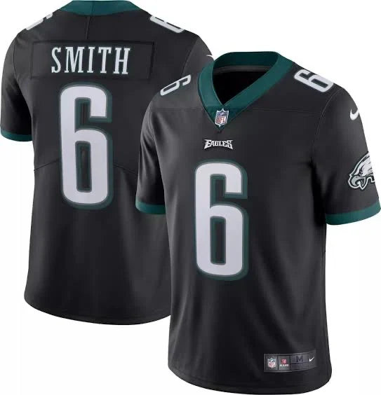 DeVonta Smith Philadelphia Eagles black Jersey product image 1, provided for visual reference and product detail review