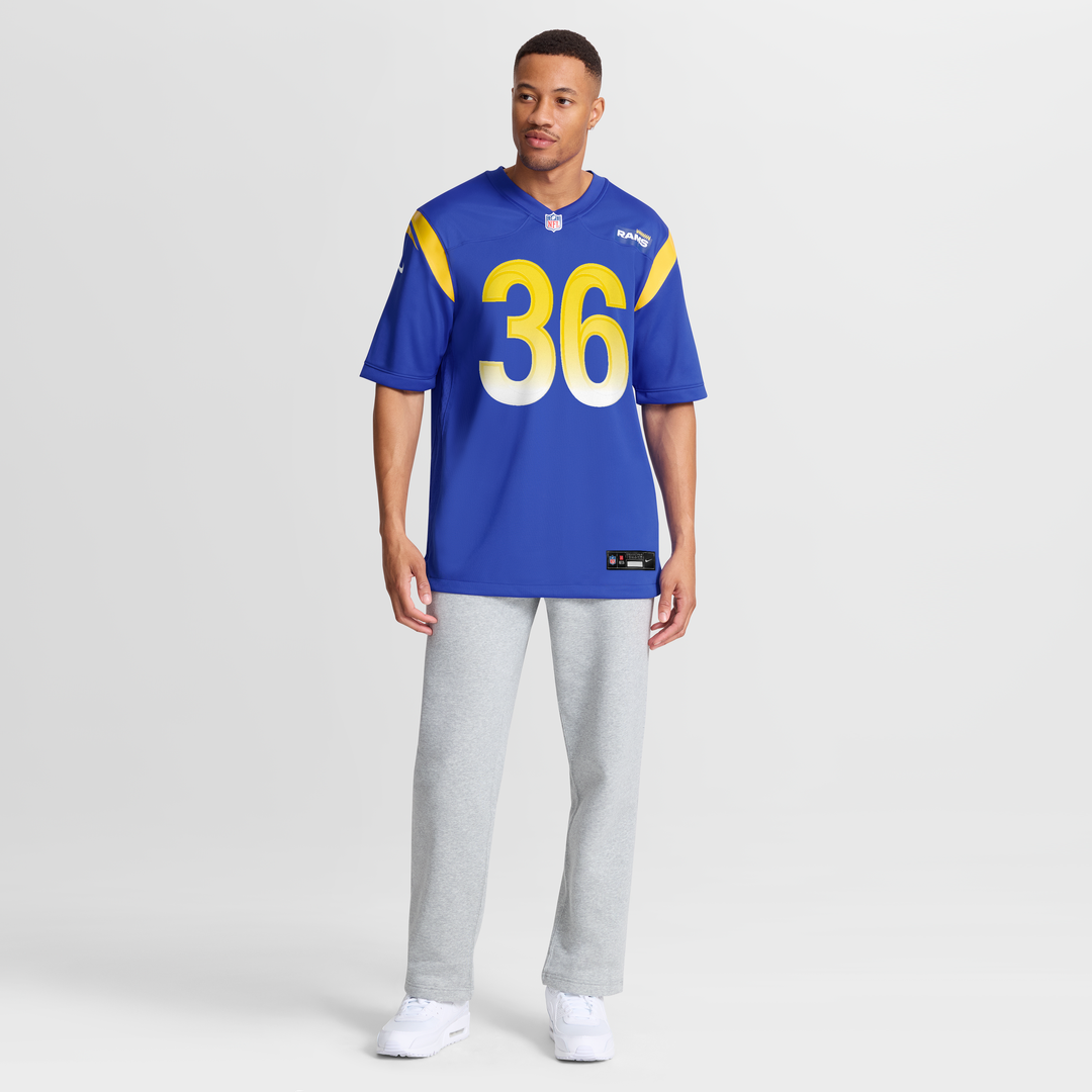 Men's Los Angeles Rams Jerome Bettis Nike Royal Game product image 7