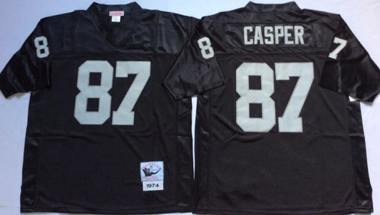 Dave Casper Oakland Raiders NFL Mitchell & Ness Jersey product image 1, provided for visual reference and product detail