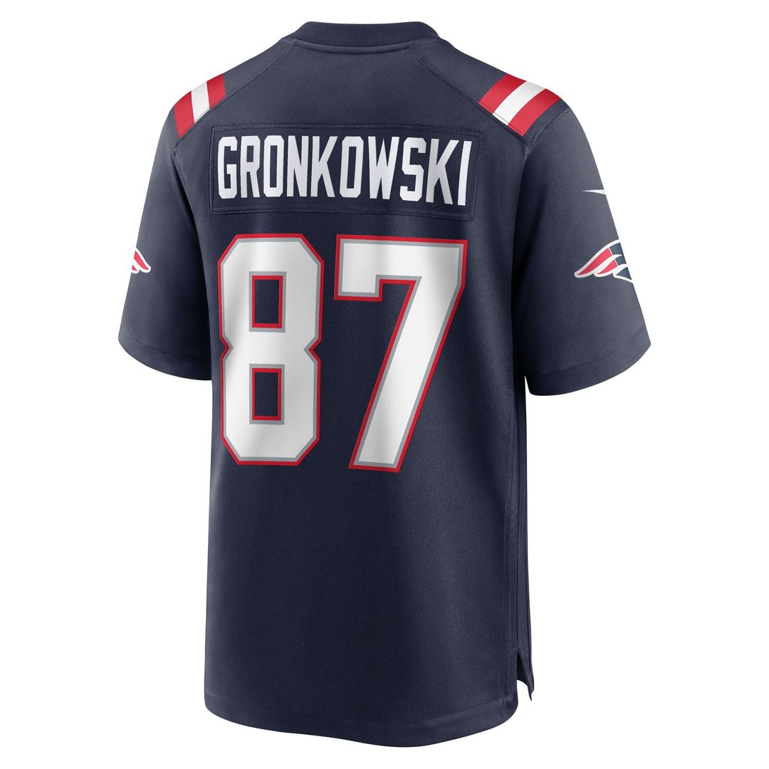 Men's New England Patriots Rob Gronkowski Nike Navy Team product image 3