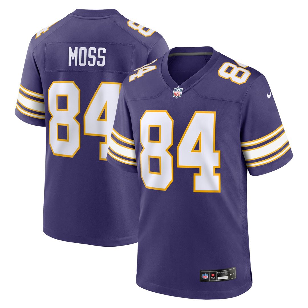 Men's Minnesota Vikings Randy Moss Nike Purple Classic product image 1