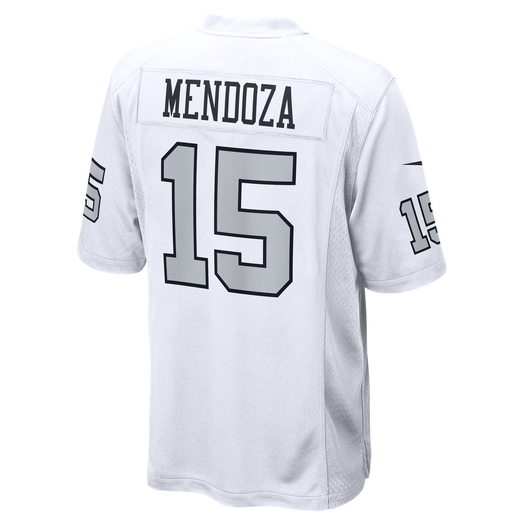 Men's Las Vegas Raiders Fernando Mendoza Nike White product image 3