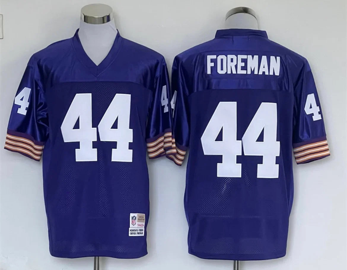Chuck Foreman Minnesota Vikings Jersey Mitchell & Ness product image 1, provided for visual reference and product detail