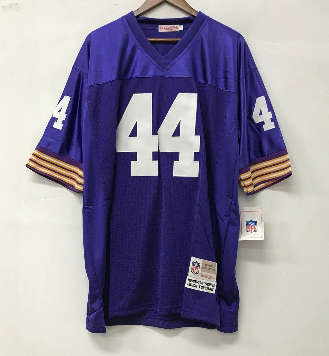 Chuck Foreman Minnesota Vikings Jersey Mitchell & Ness product image 2, provided for visual reference and product detail
