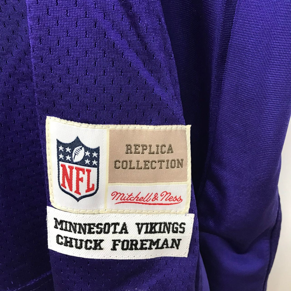 Chuck Foreman Minnesota Vikings Jersey Mitchell & Ness product image 3, provided for visual reference and product detail