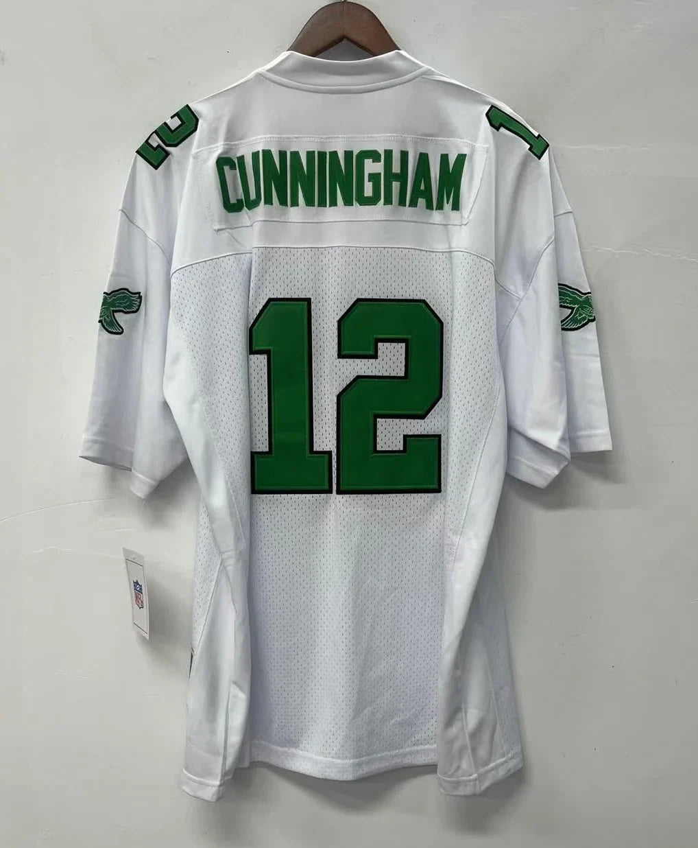 Randall Cunningham Philadelphia Eagles Jersey white product image 1, provided for visual reference and product detail review