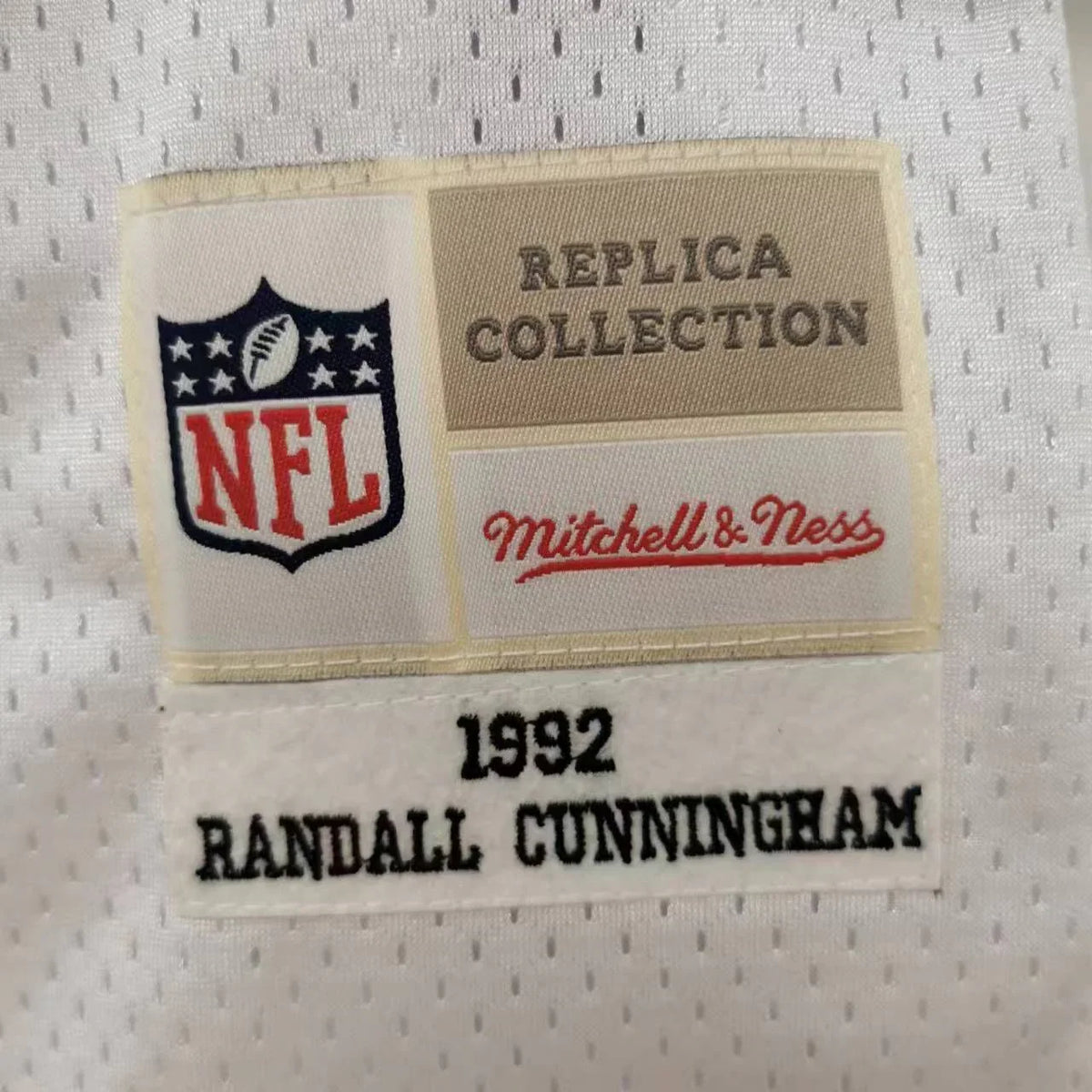 Randall Cunningham Philadelphia Eagles Jersey white product image 3, provided for visual reference and product detail review